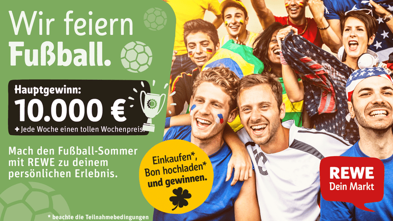 REWE Gewinnspiel – Gewinne 10.000 Euro, eine Grillparty, VIP-Reise & Gutscheine