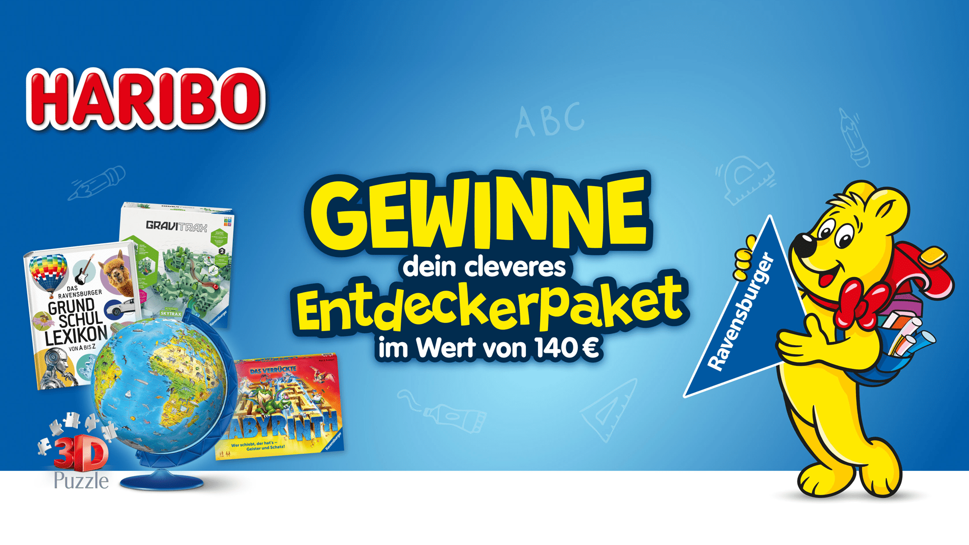 HARIBO & Ravensburger Gewinnspiel – Entdeckerpakete gewinnen