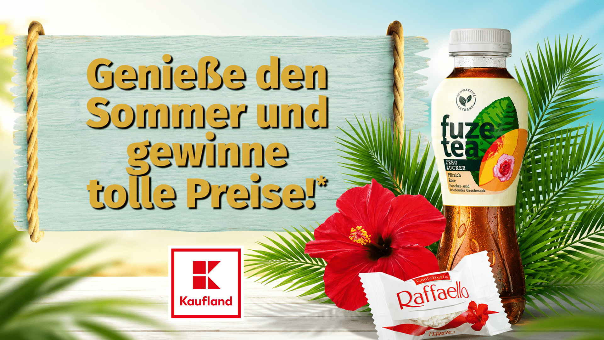 Fuze Tea x Raffaello Gewinnspiel
