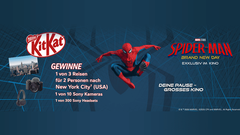KITKAT, LION & NUTS Gewinnspiel – New York Reise, Sony Kameras und Headsets gewinnen