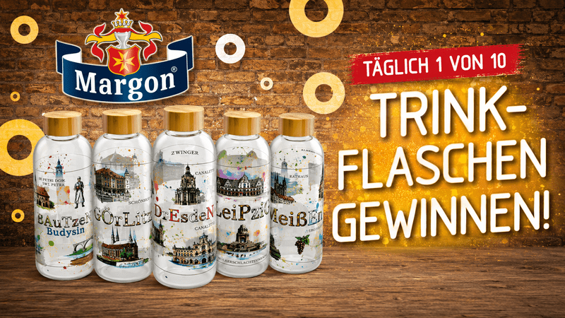 Margon Gewinnspiel - Trinkflaschen gewinnen