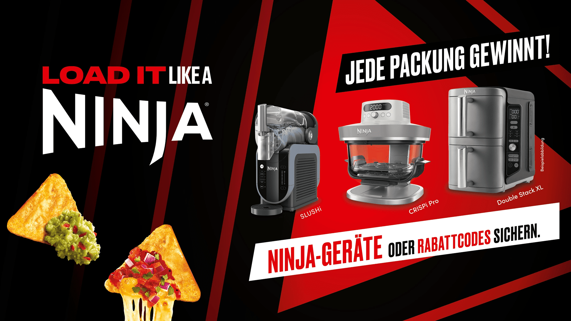 Doritos Gewinnspiel - Ninja-Geräte oder Rabattcodes gewinnen