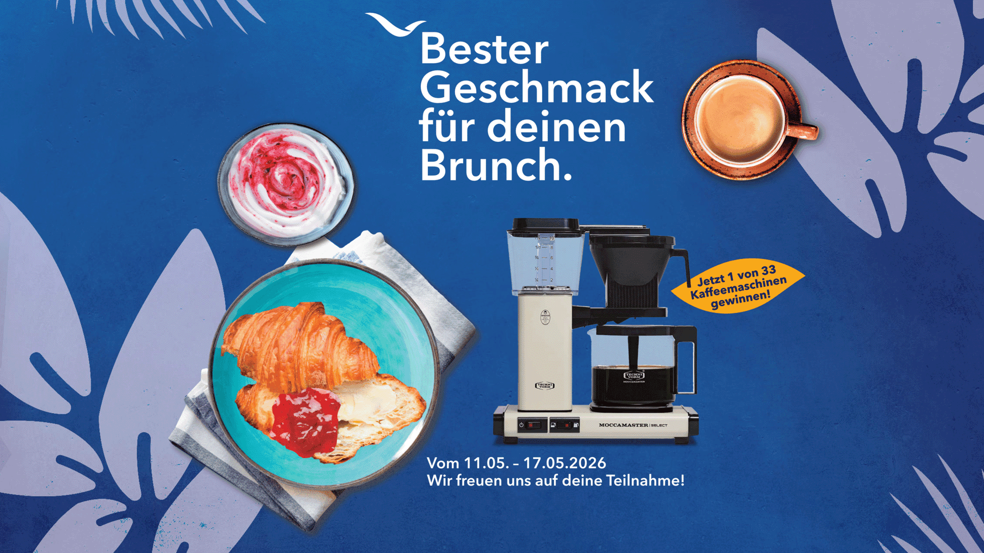 Globus & Mövenpick Brunch Gewinnspiel – Gewinne eine von 33 Moccamaster KBG Select Kaffeemaschinen