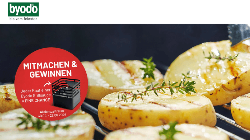 Byodo Grill-Gewinnspiel – Gewinne 50 x höfats CUBE Feuerkorb mit Plancha