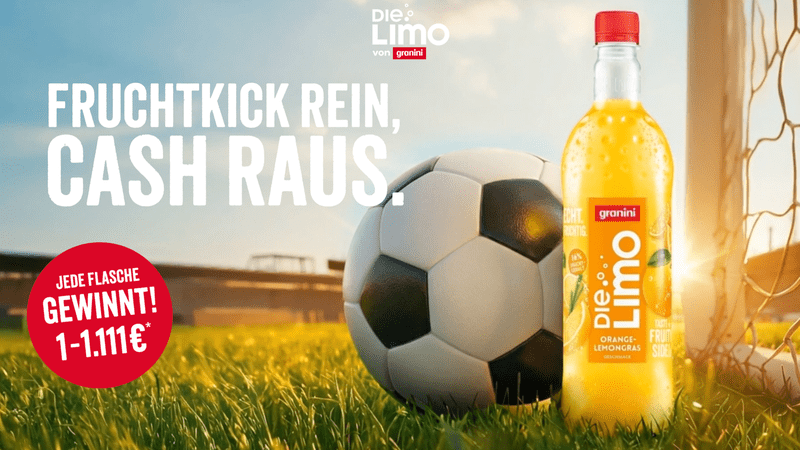 DIE LIMO Gewinnspiel – 1 € bis 1111 € gewinnen