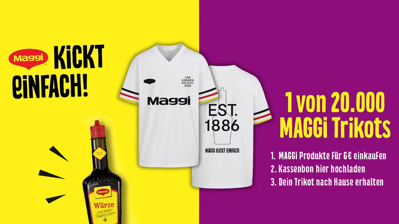 MAGGI-Trikot gewinnen