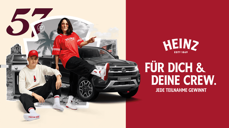 HEINZ BBQ Gewinnspiel 2026: VW Amarok, USA-Reisen & Gasgrills gewinnen