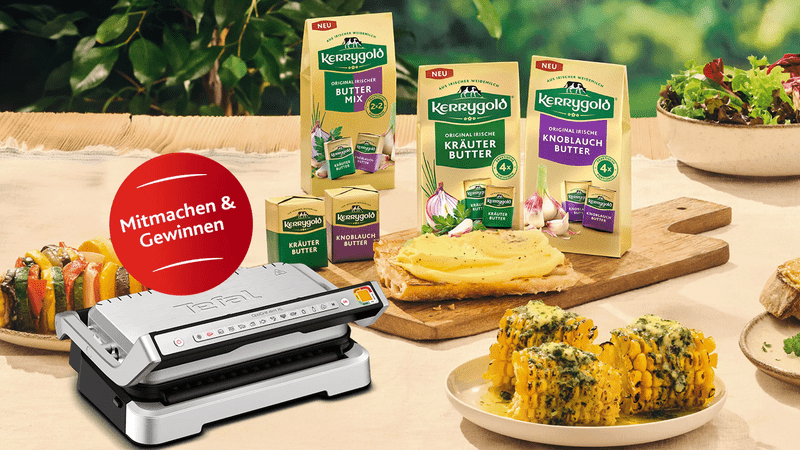 Kerrygold Gewinnspiel – Gewinne einen Tefal Kontaktgrill